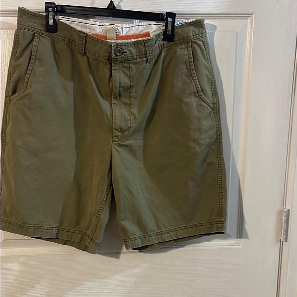 St. John's Bay Olive Men's Flat Front Shorts